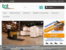 Tablet Screenshot of calzadolaboral.com